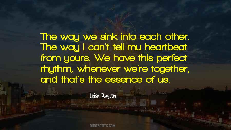 Love Heartbeat Quotes #998523