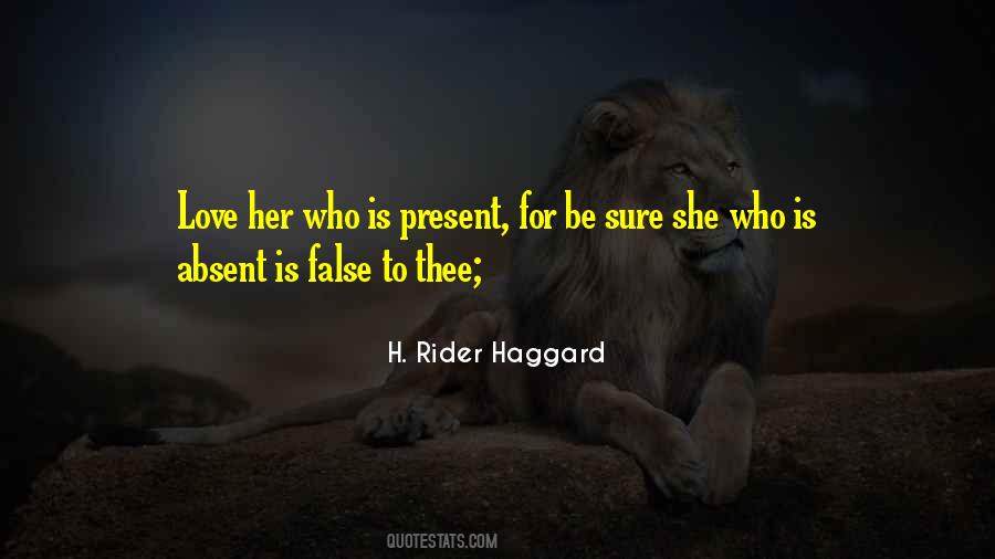 Love Her For Who She Is Quotes #1171079