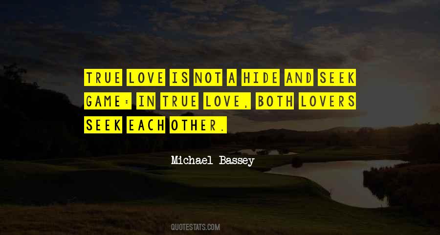 Love Hide And Seek Quotes #1398984