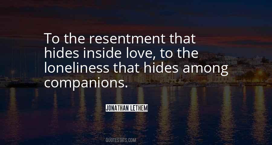 Love Hides Quotes #210818