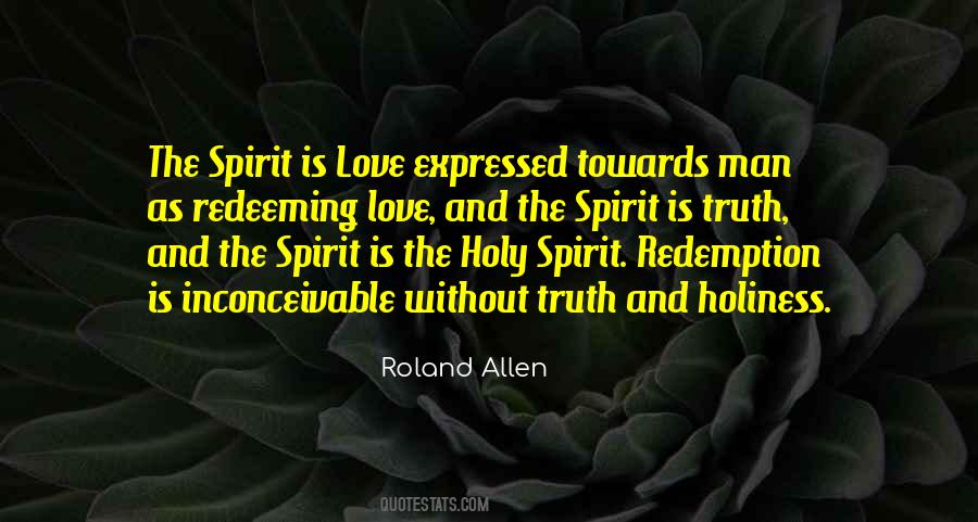 Love Holiness Quotes #280961