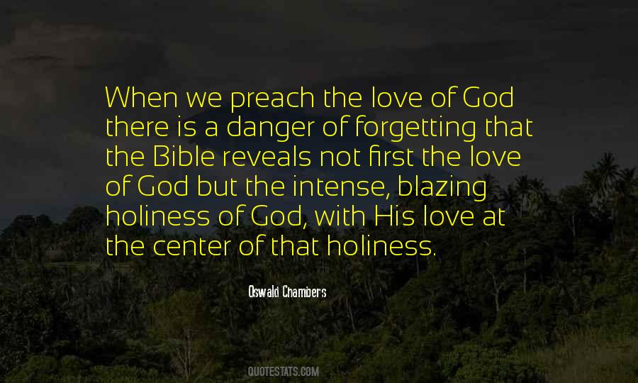 Love Holiness Quotes #884225