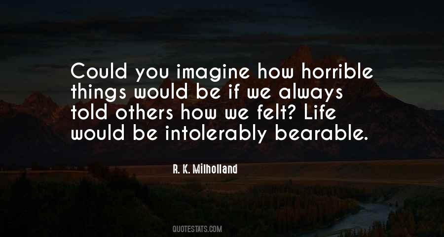 Love Horrible Quotes #1820692