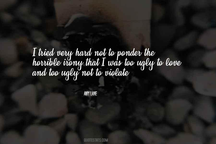 Love Horrible Quotes #683706