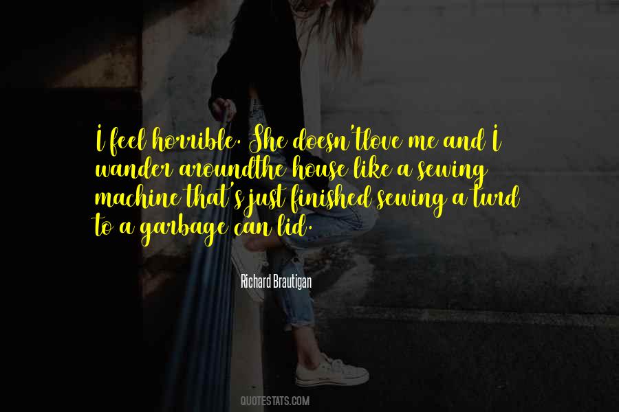 Love Horrible Quotes #833331