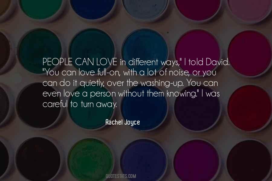 Love In Different Ways Quotes #268657