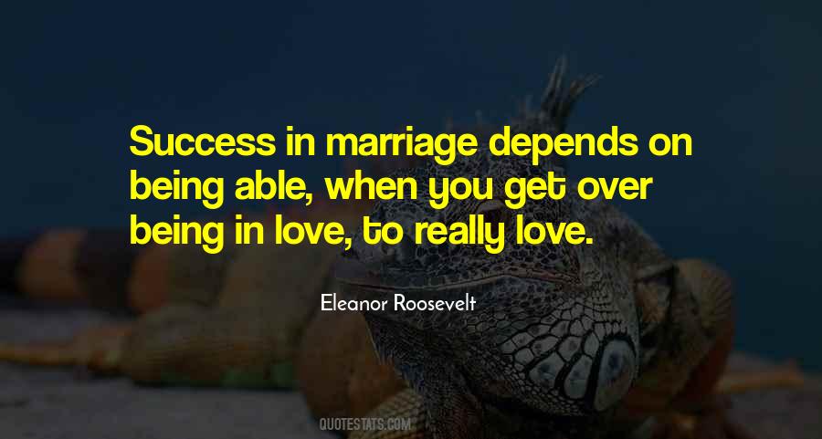 Love In Marriage Quotes #277426