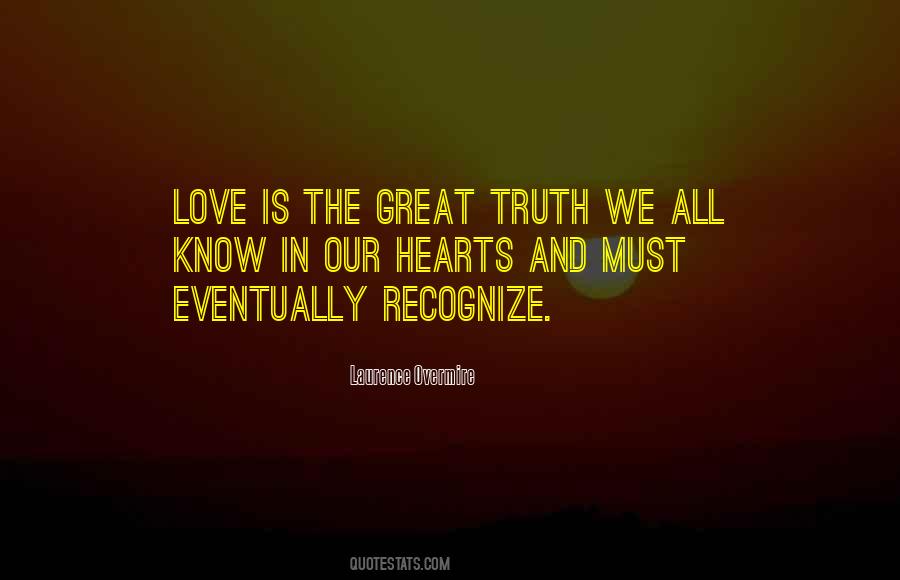 Love In Our Hearts Quotes #111716