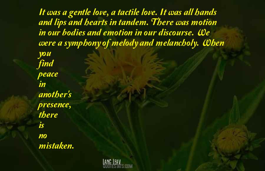 Love In Our Hearts Quotes #76436
