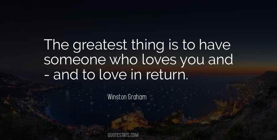 Love In Return Quotes #1555131