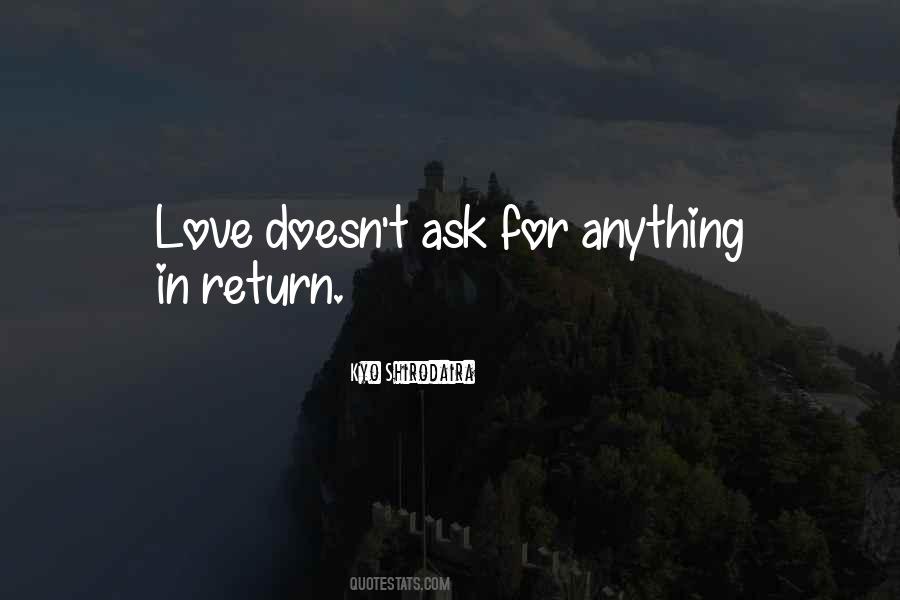 Love In Return Quotes #288031