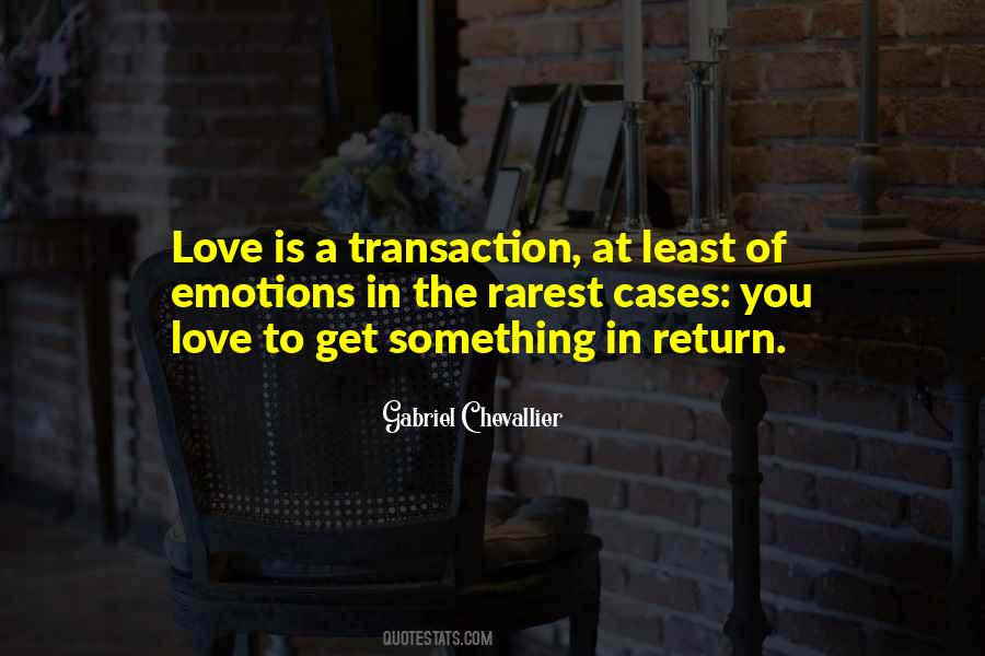 Love In Return Quotes #30272