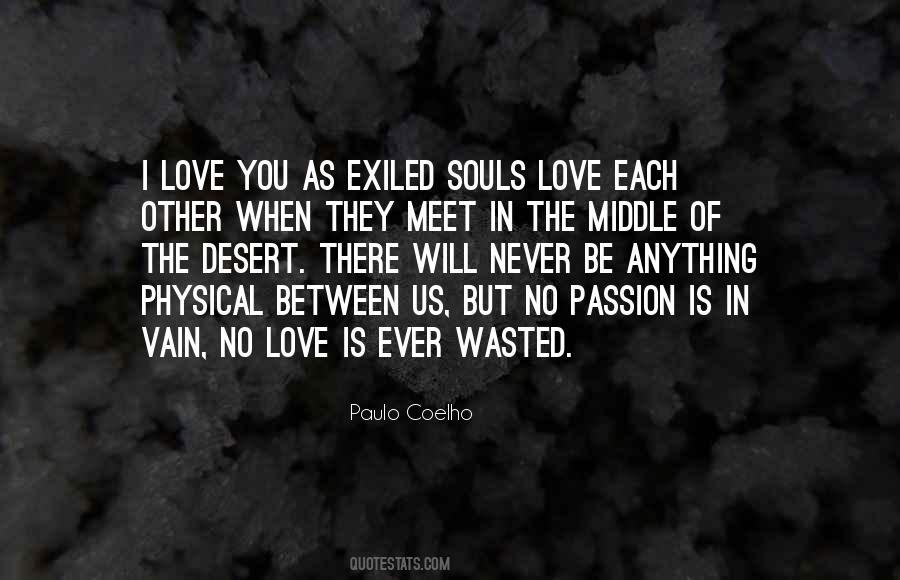 Love In Vain Quotes #117293