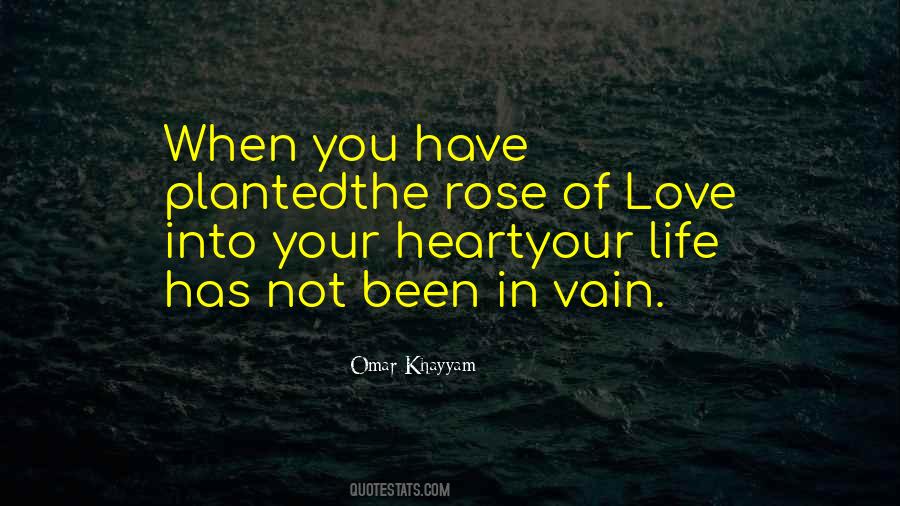 Love In Vain Quotes #121854