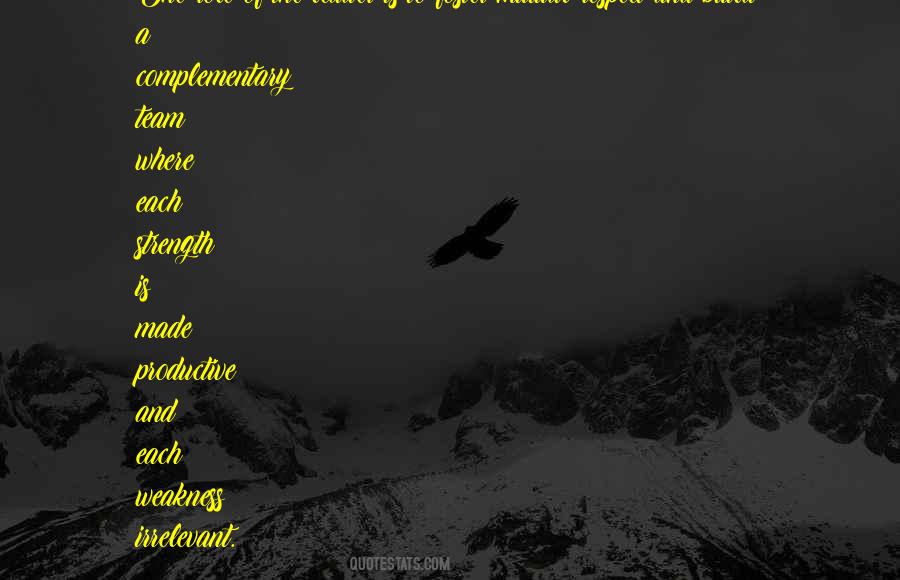 Quotes About Team Strength #1806007