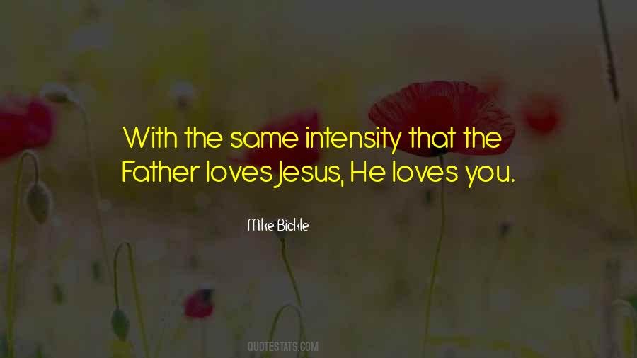 Love Intensity Quotes #1295588