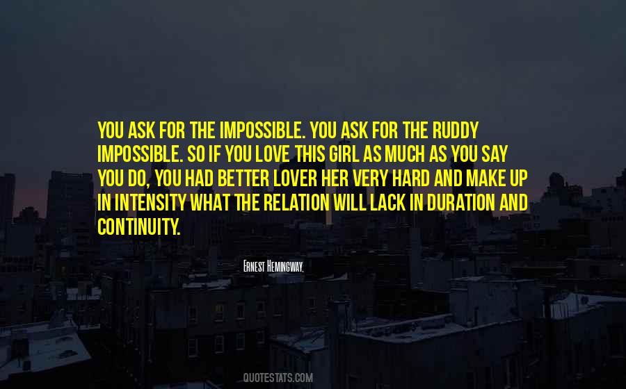 Love Intensity Quotes #1512672