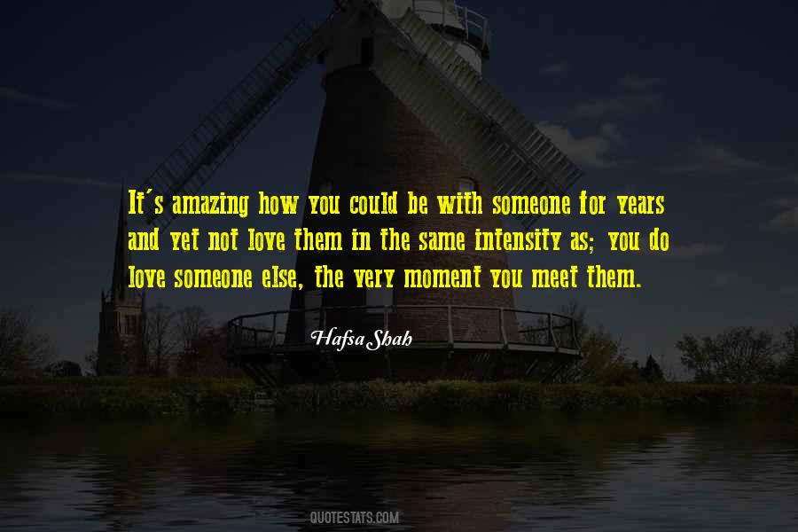 Love Intensity Quotes #206450