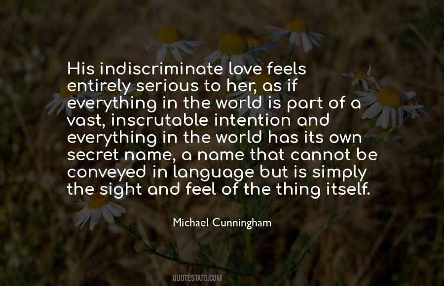Love Intention Quotes #1110686