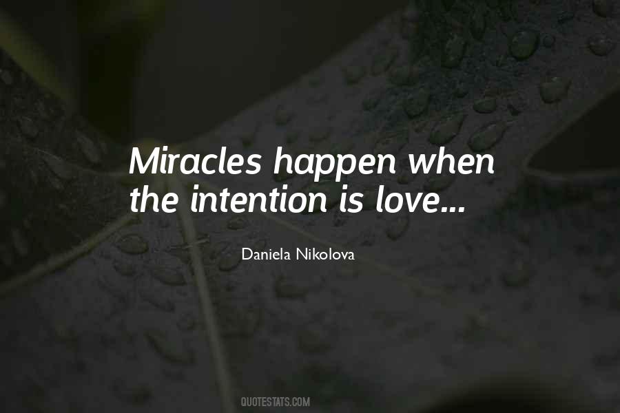 Love Intention Quotes #1151304
