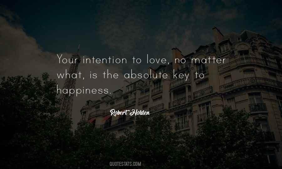Love Intention Quotes #1533778