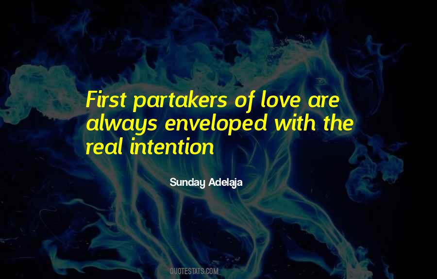 Love Intention Quotes #1690201