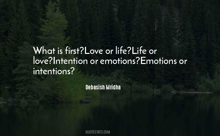 Love Intention Quotes #1698224