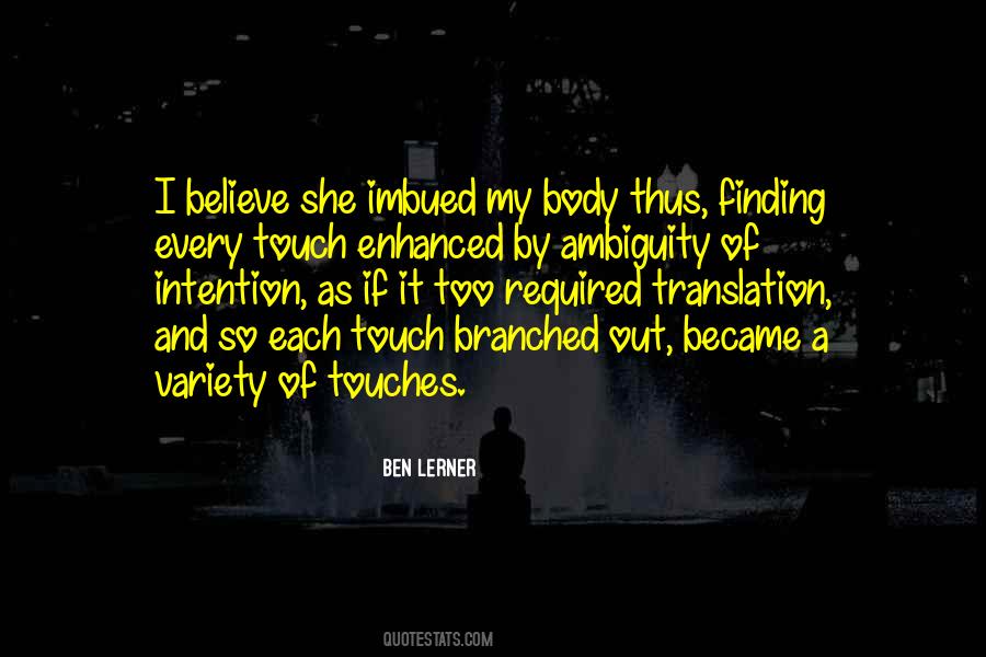Love Intention Quotes #209329