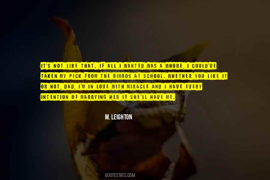 Love Intention Quotes #359857