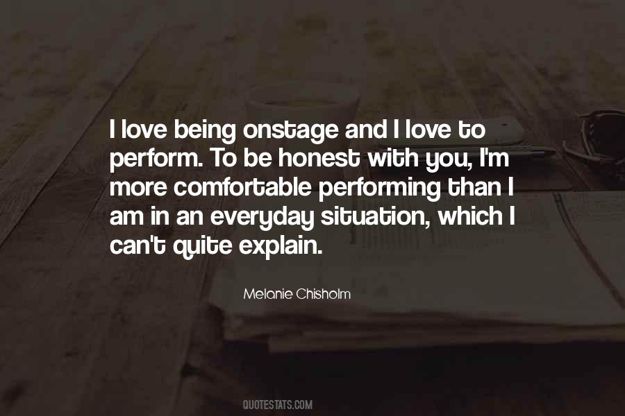 Love Is Being Honest Quotes #1554727