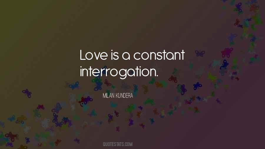 Love Is Constant Quotes #1623408