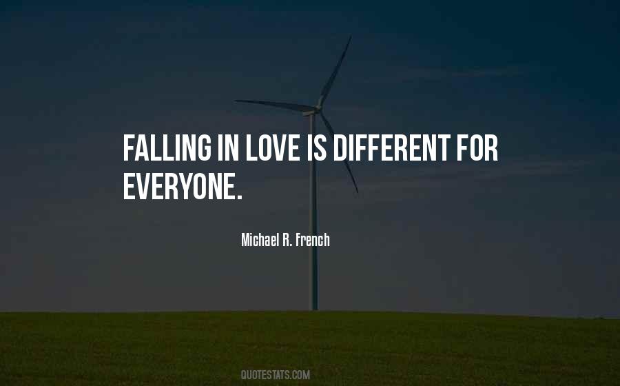 Love Is Different For Everyone Quotes #487862