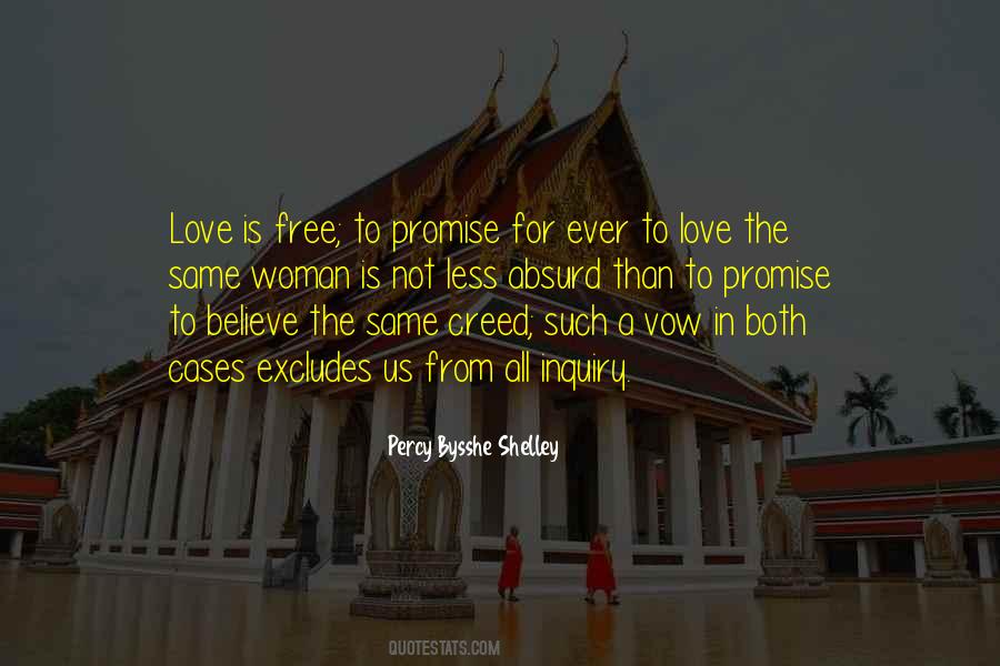 Love Is For Free Quotes #1466671