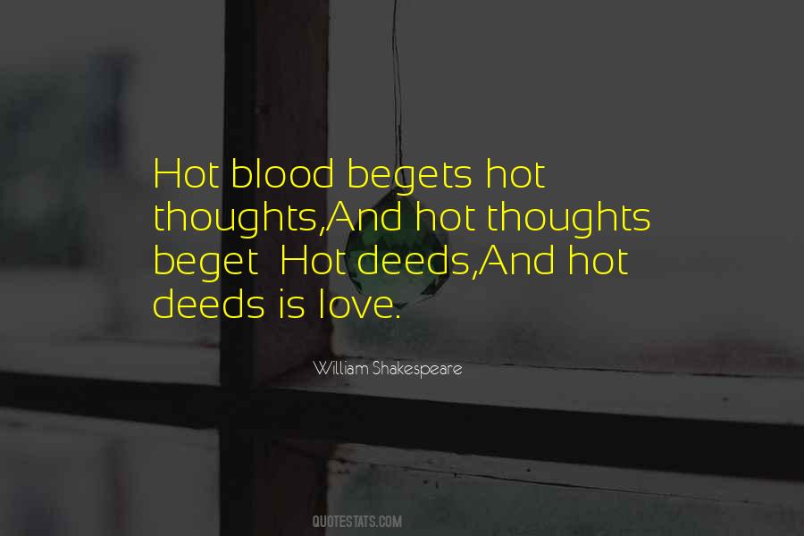 Love Is Hot Quotes #1320463