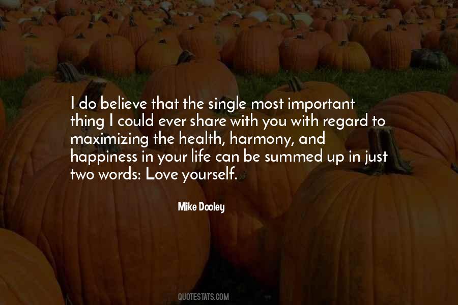 Love Is Important Quotes #110843