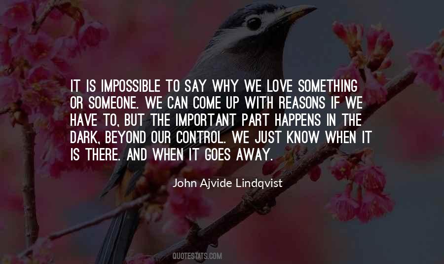 Love Is Important Quotes #58345