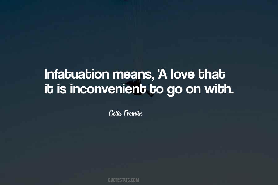 Love Is Inconvenient Quotes #1420844