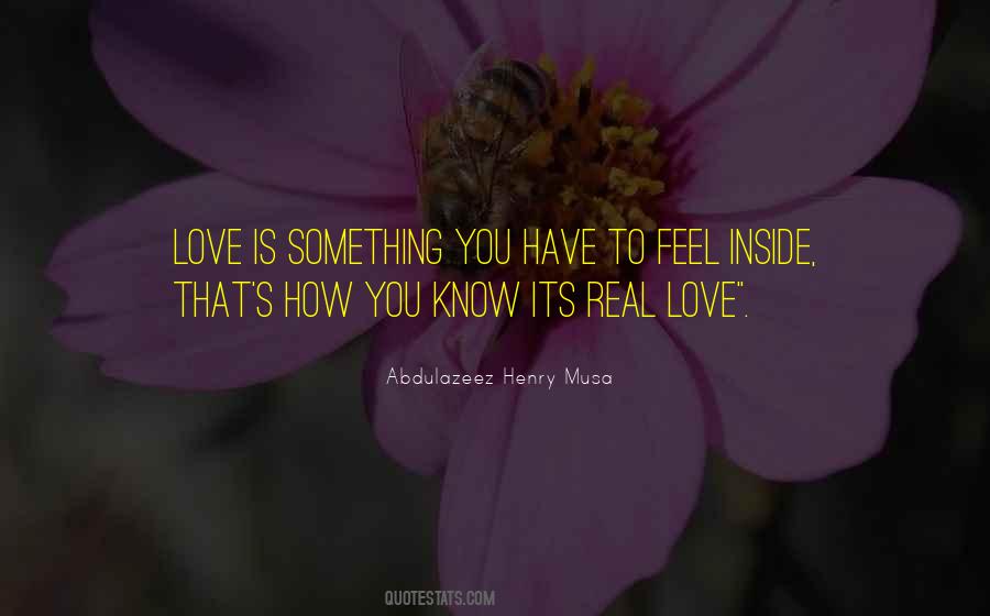 Love Is Inside You Quotes #1007676