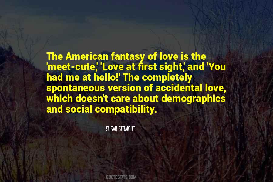 Love Is Just A Fantasy Quotes #75849