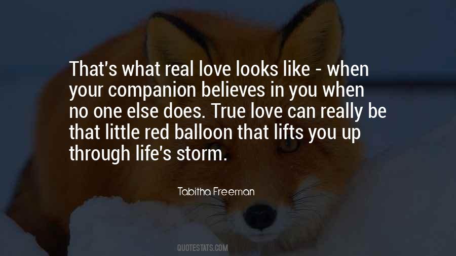 Love Is Like A Balloon Quotes #937841