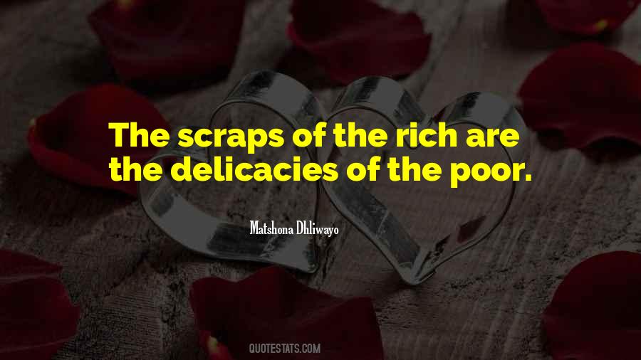 Quotes About Delicacies #316308