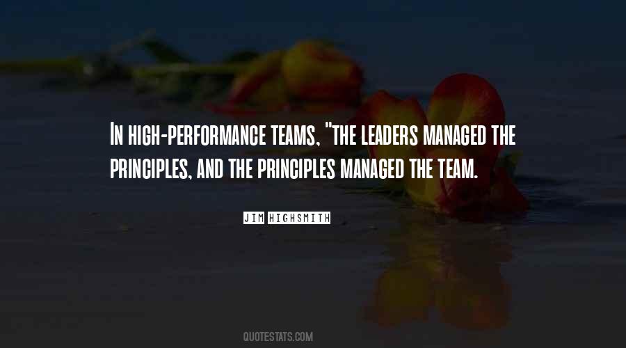 Quotes About Team Leaders #104112