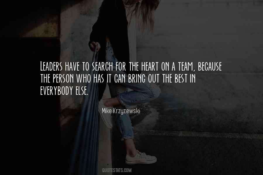 Quotes About Team Leaders #1201238