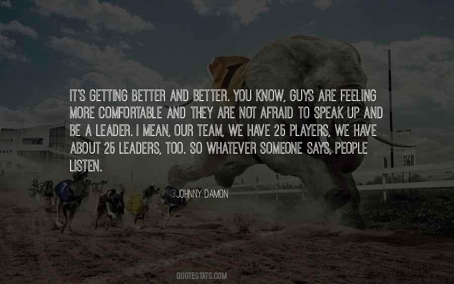Quotes About Team Leaders #273868