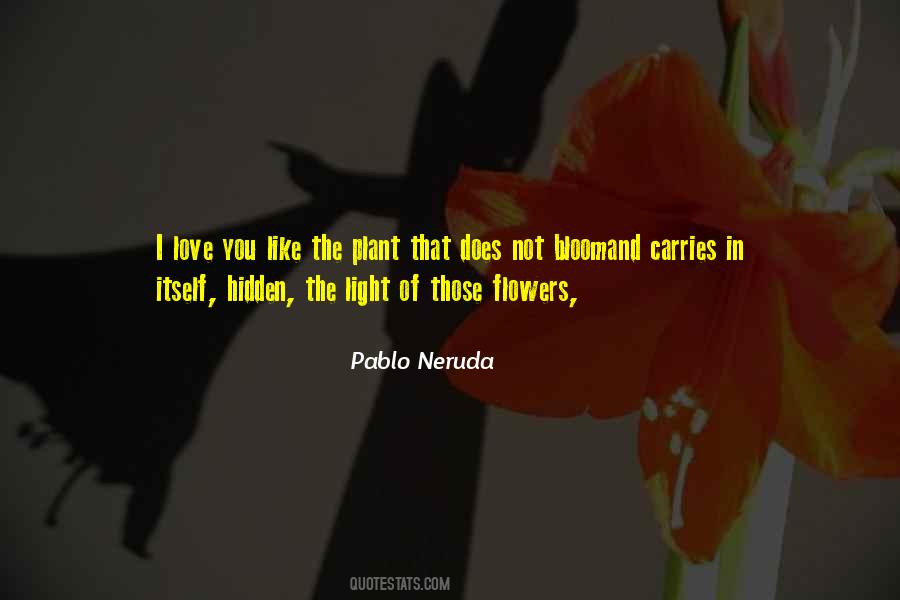 Love Is Like Flowers Quotes #898608