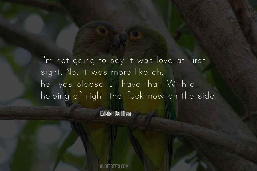 Love Is Like Hell Quotes #1256592