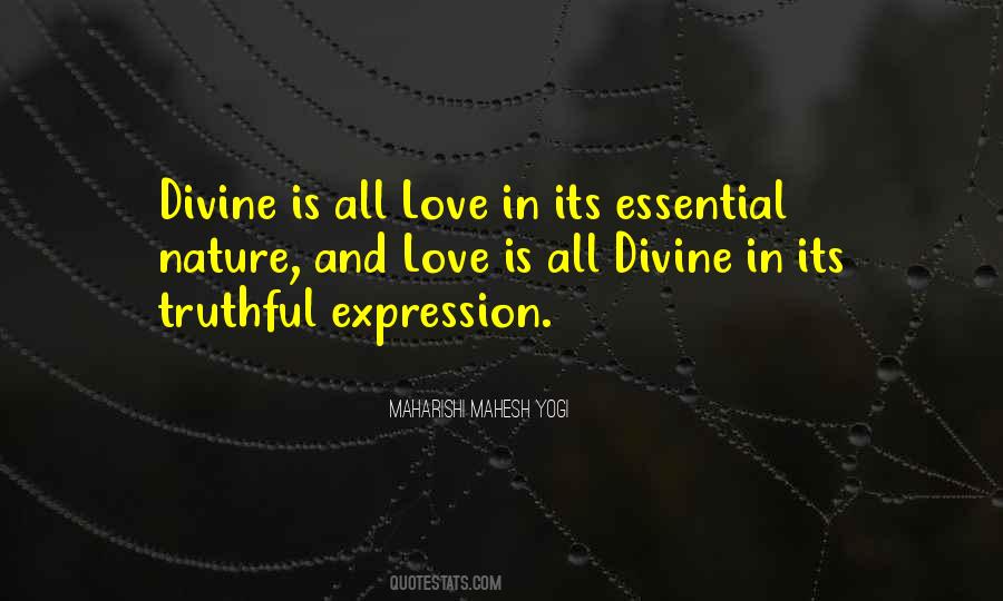 Love Is Like Nature Quotes #65069