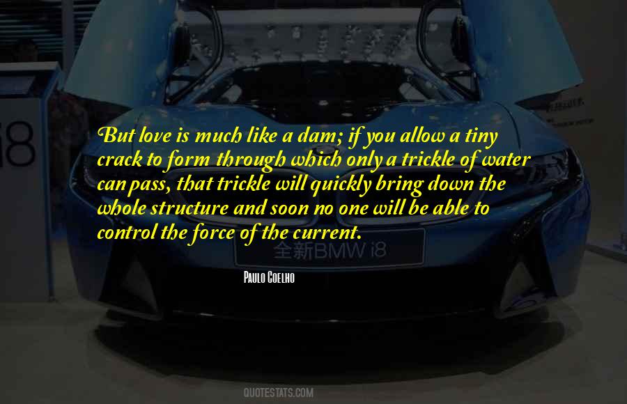 Love Is Like Water Quotes #1200509