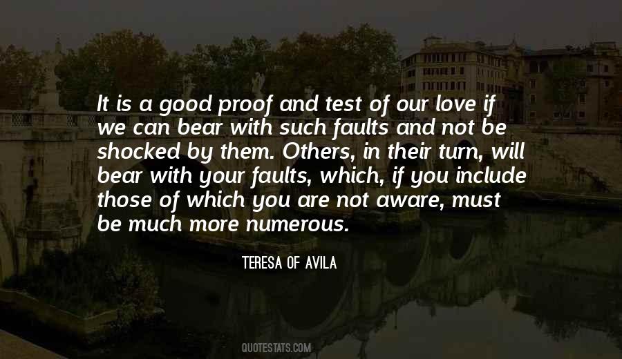 Love Is Not A Test Quotes #1538844