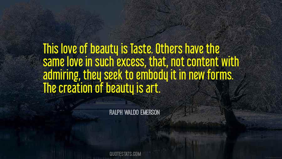 Love Is Not Beauty Quotes #790012